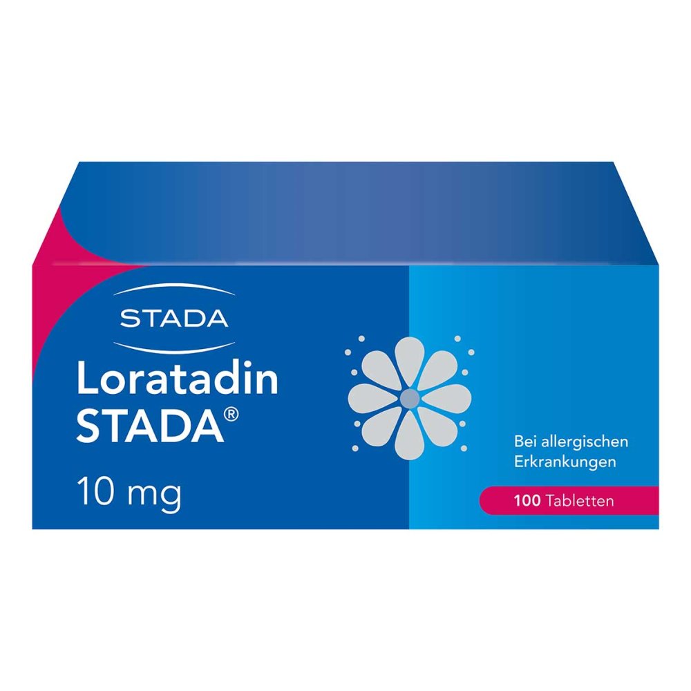 Loratadin STADA 10mg Tabletten bei Allergien 100 stk