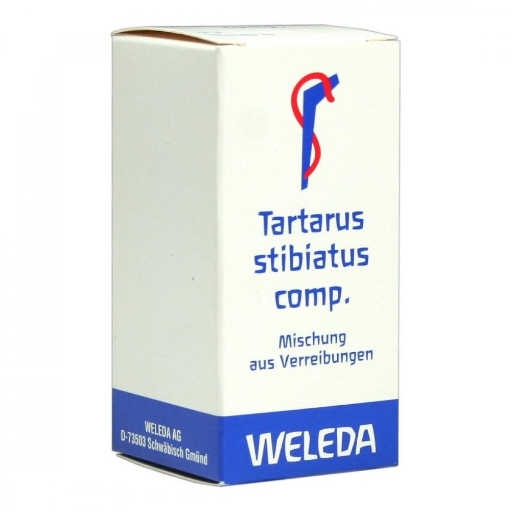 Tartarus Stibiatus compositus Trituration 20 g Image