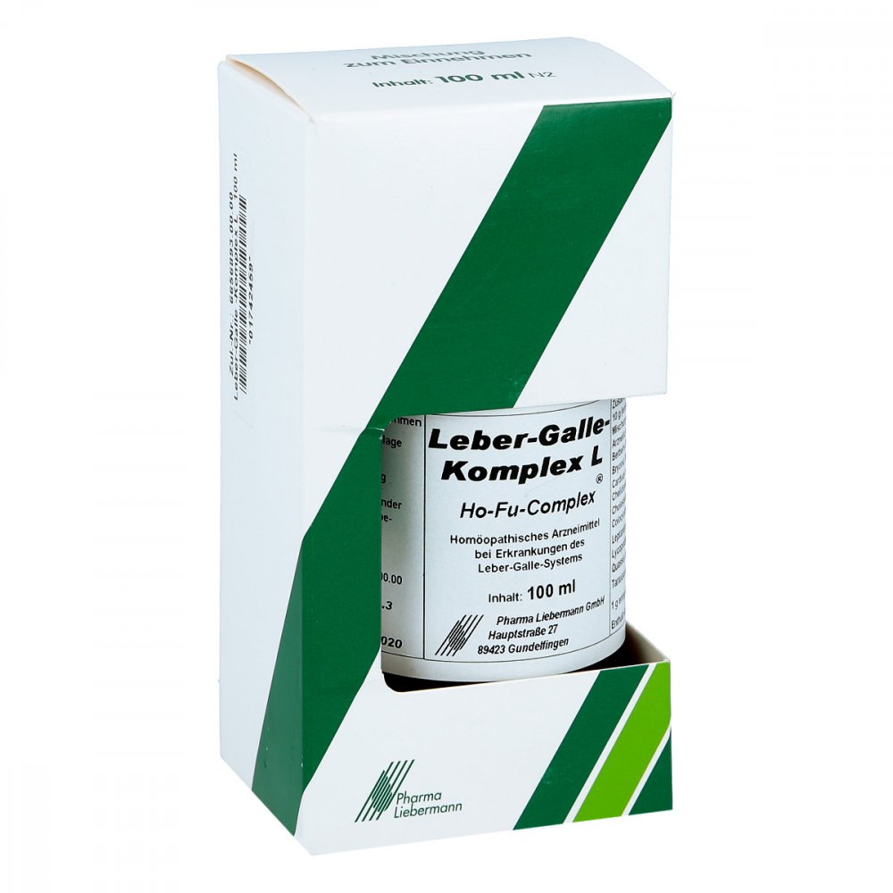 Leber Galle Komplex L Ho-fu-complex Tropfen 100 ml