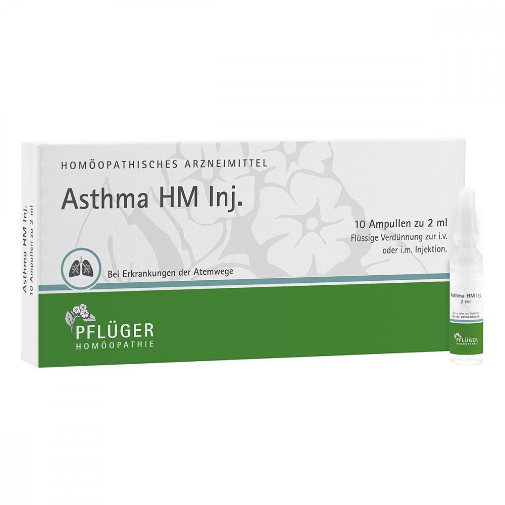 Asthma Hm iniecto Ampullen 10X2 ml