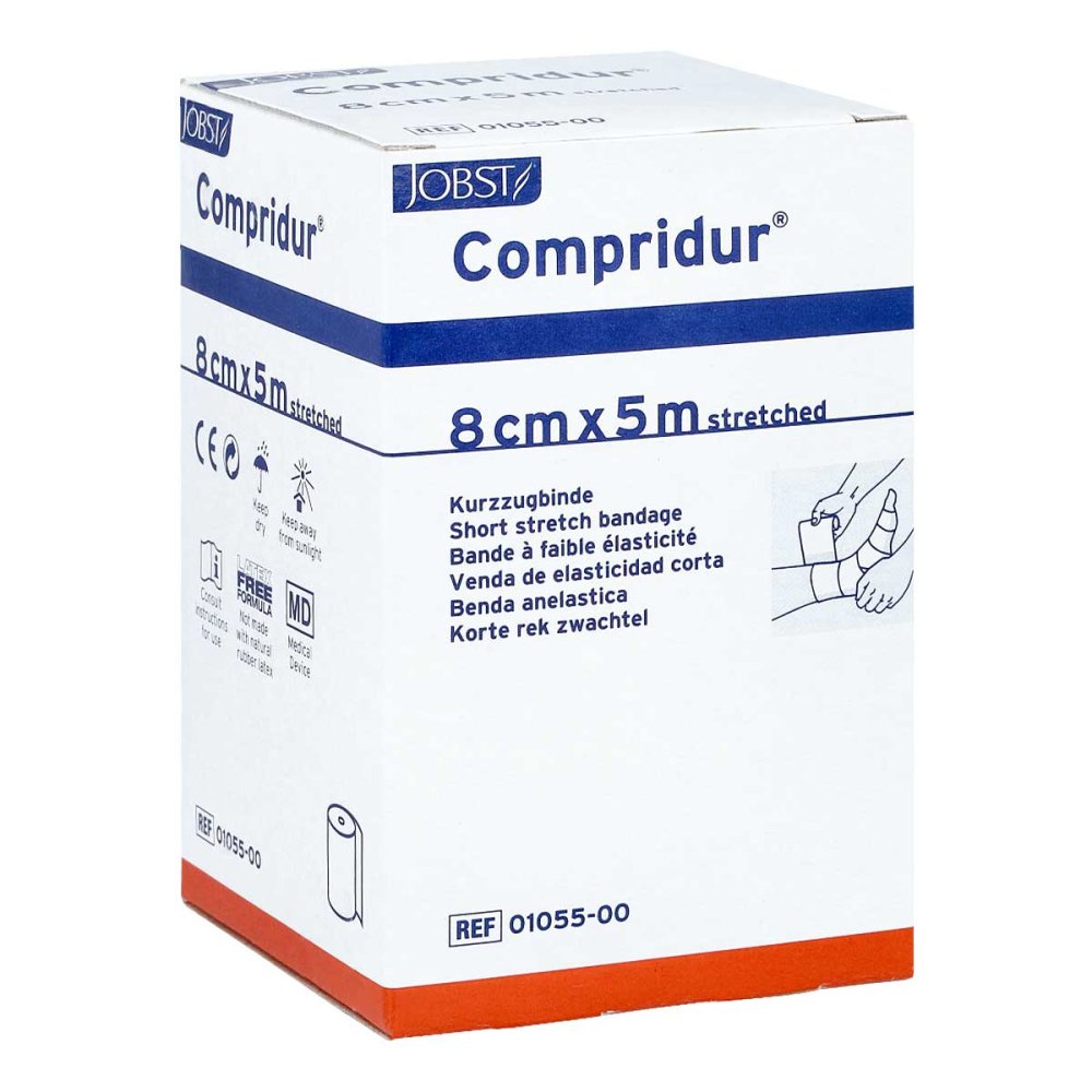 Compridur Kompr.binde gedehnt 5mx 8cm 1055 1 stk