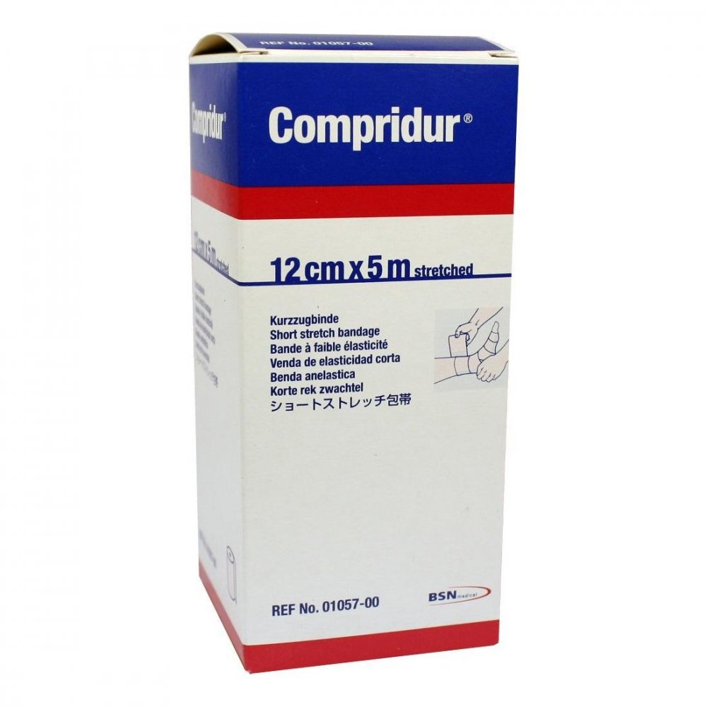 Compridur Kompr.binde gedehnt 5mx12cm 1057 1 stk