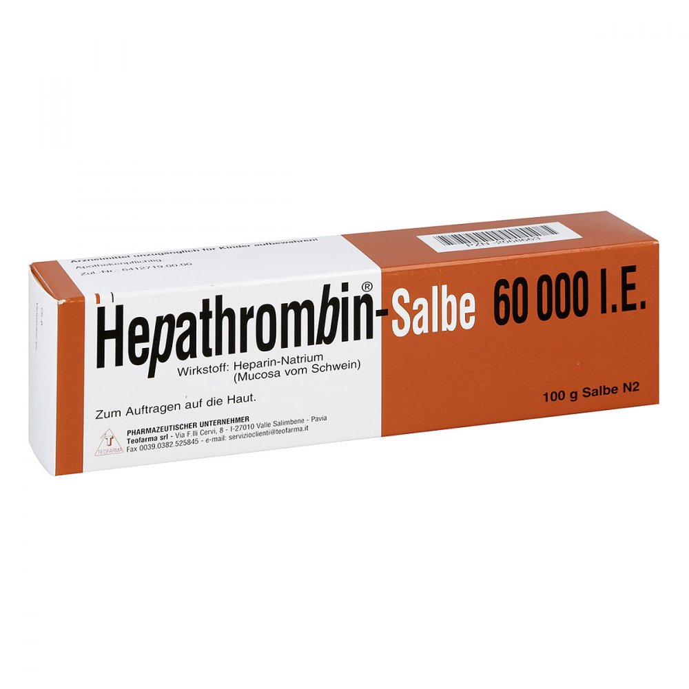 Hepathrombin Salbe 60000 100 g