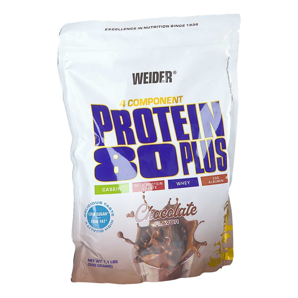 Protein 80 Plus Schokolade Pulver 500 g