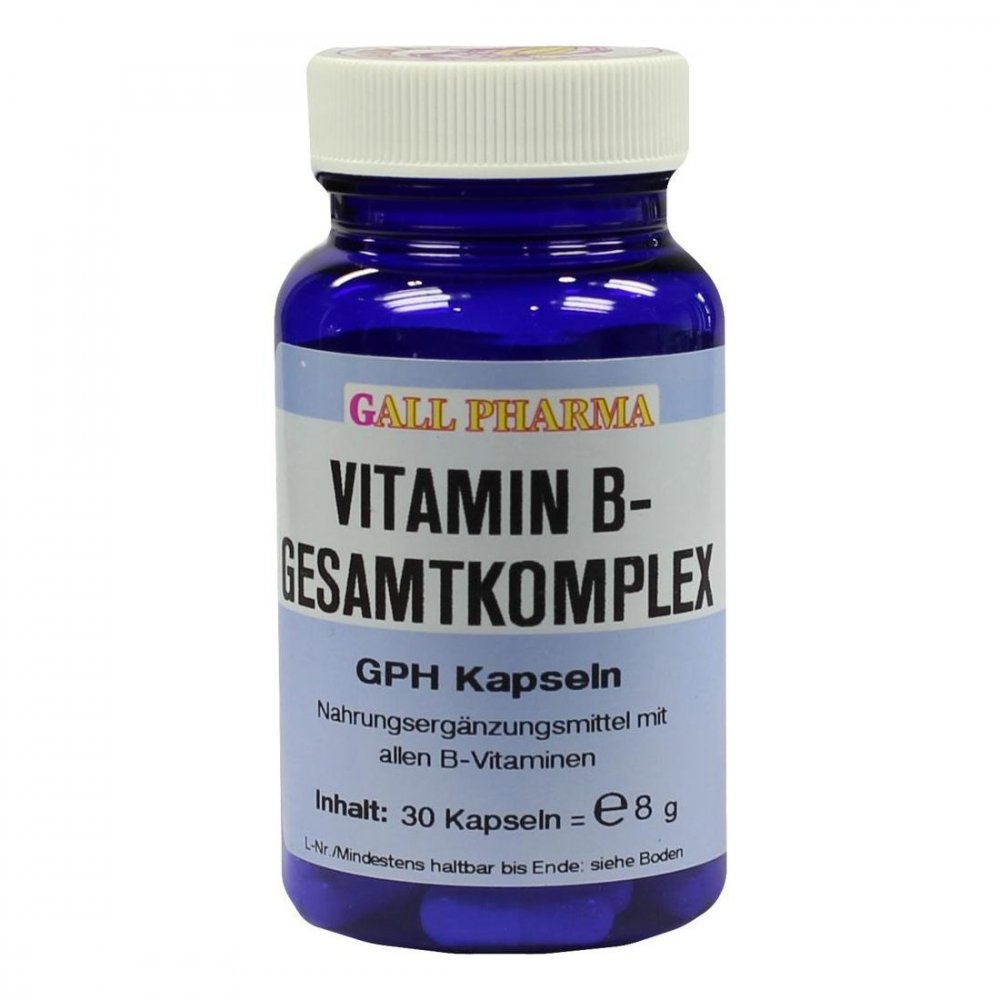 Vitamin B Gesamtkomplex Kapseln 30 stk