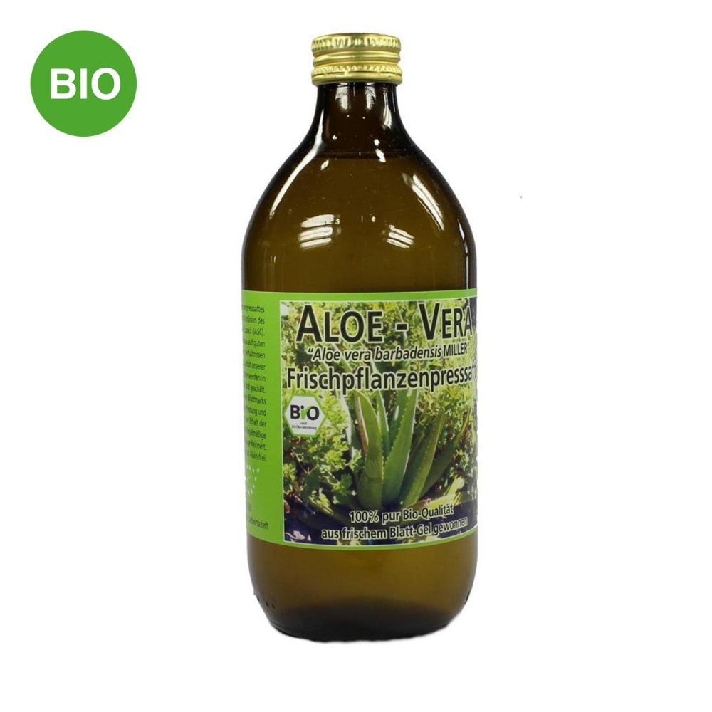 Aloe Vera Frischpflanzen Saft 500 ml