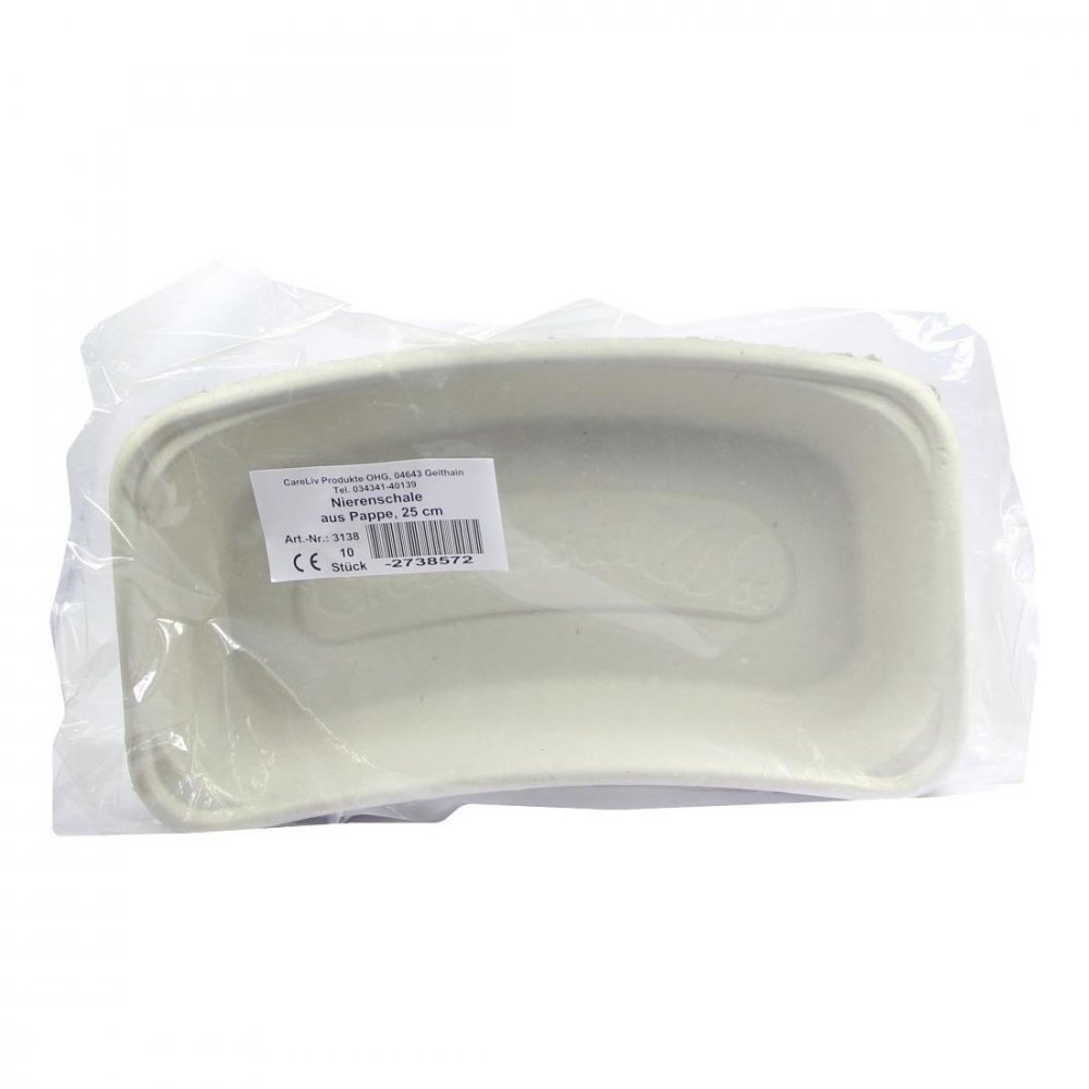 Nierenschale Pappe 25 cm 10 stk