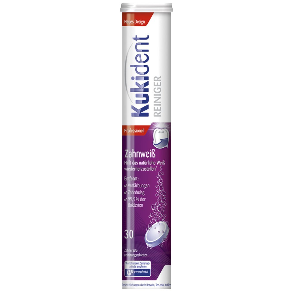 Kukident Zahnweiss Tabs 30 stk