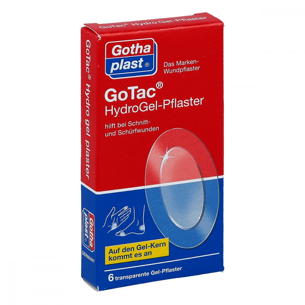 Gotac Wundfilm mit Gelpolster 6 stk