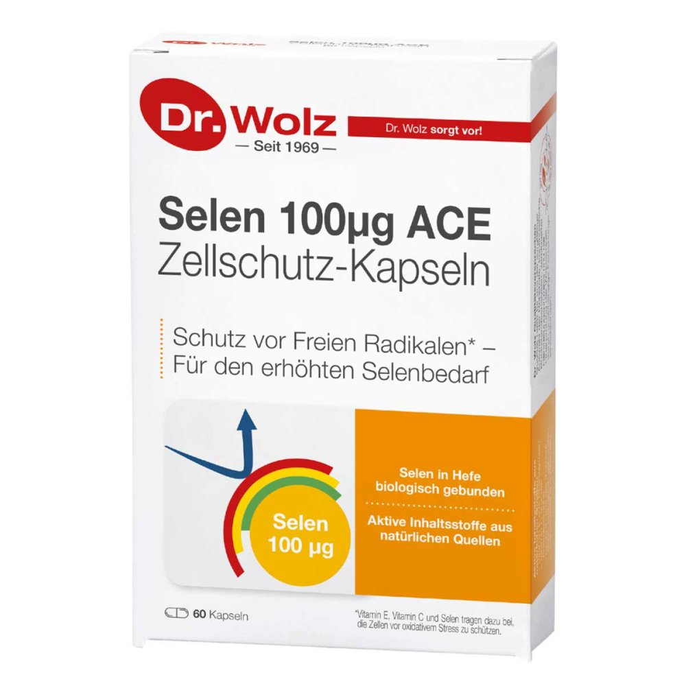 Dr. Wolz Selen Ace 100 [my]g 60 Tage Kapseln