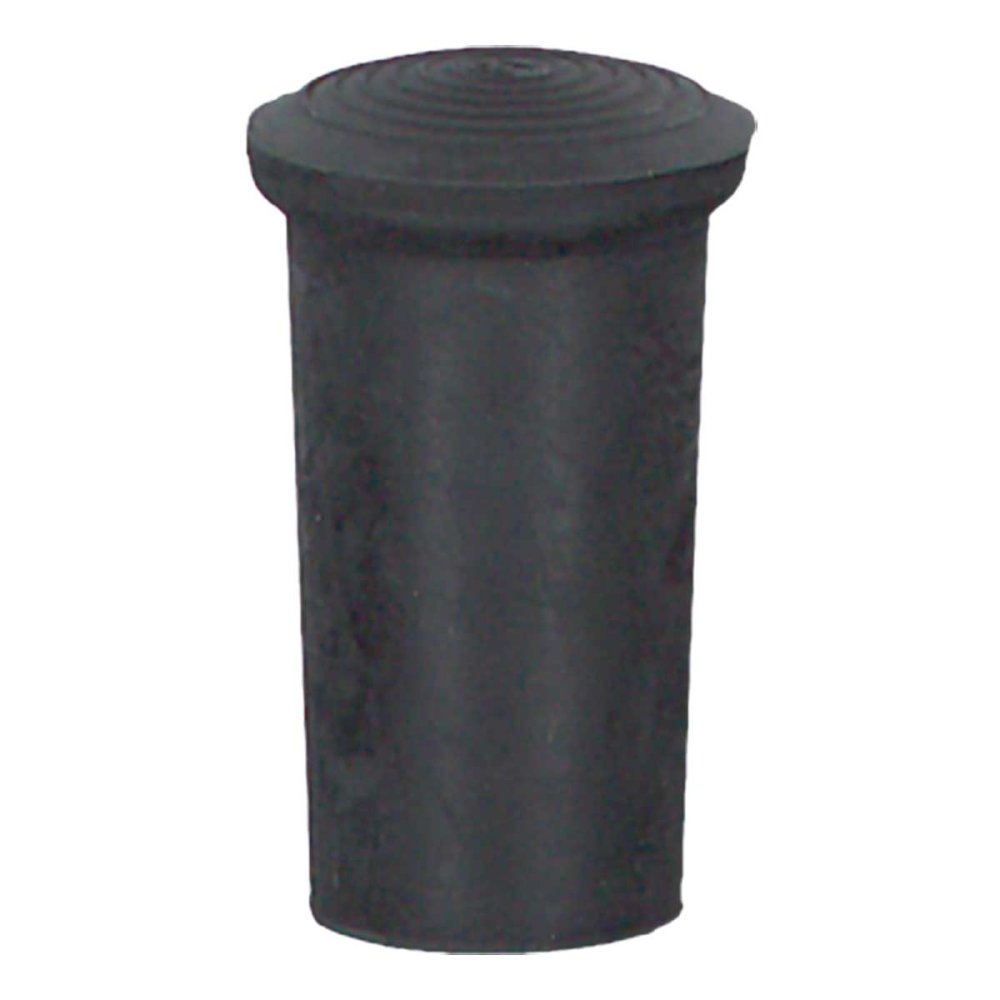 Krückenkapsel Größe 0 16 mm schwarz 1 stk