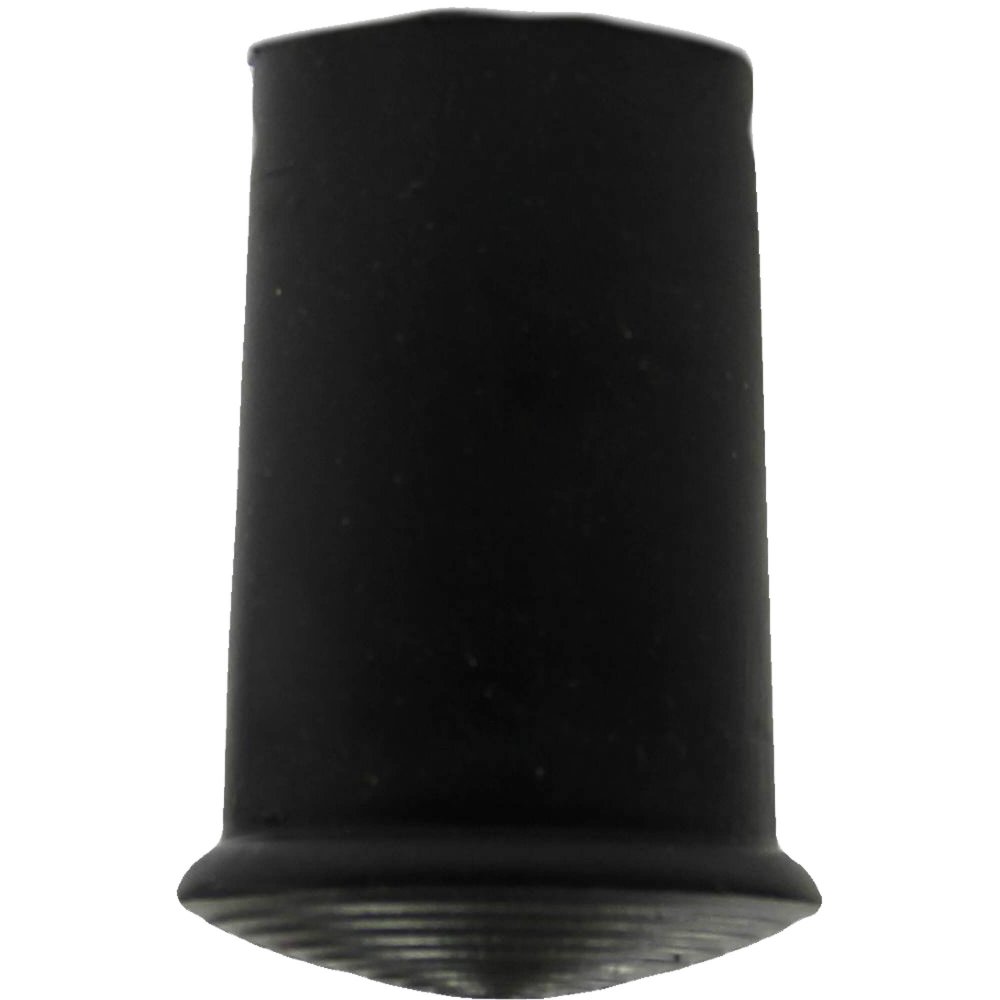 Krückenkapsel Größe 1 18 mm schwarz 1 stk