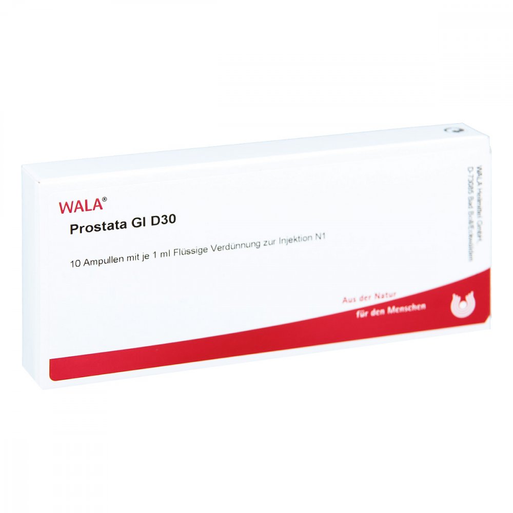 Prostata Gl D30 Ampullen 10X1 ml