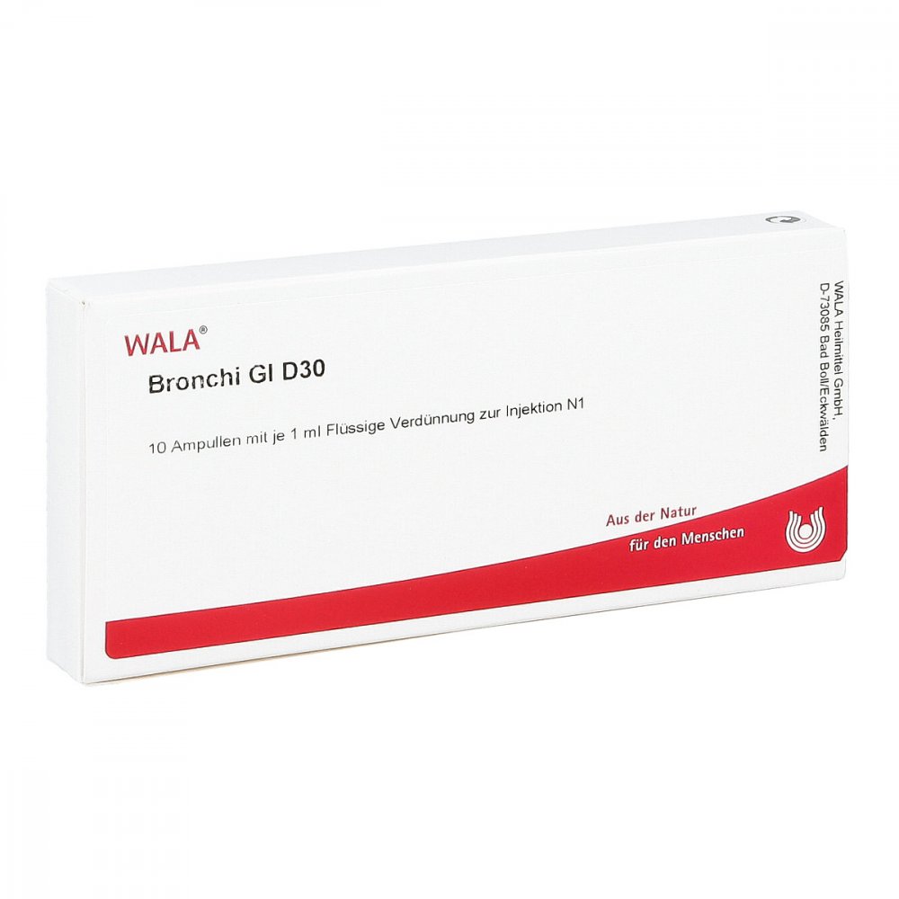 Bronchi Gl D30 Ampullen 10X1 ml