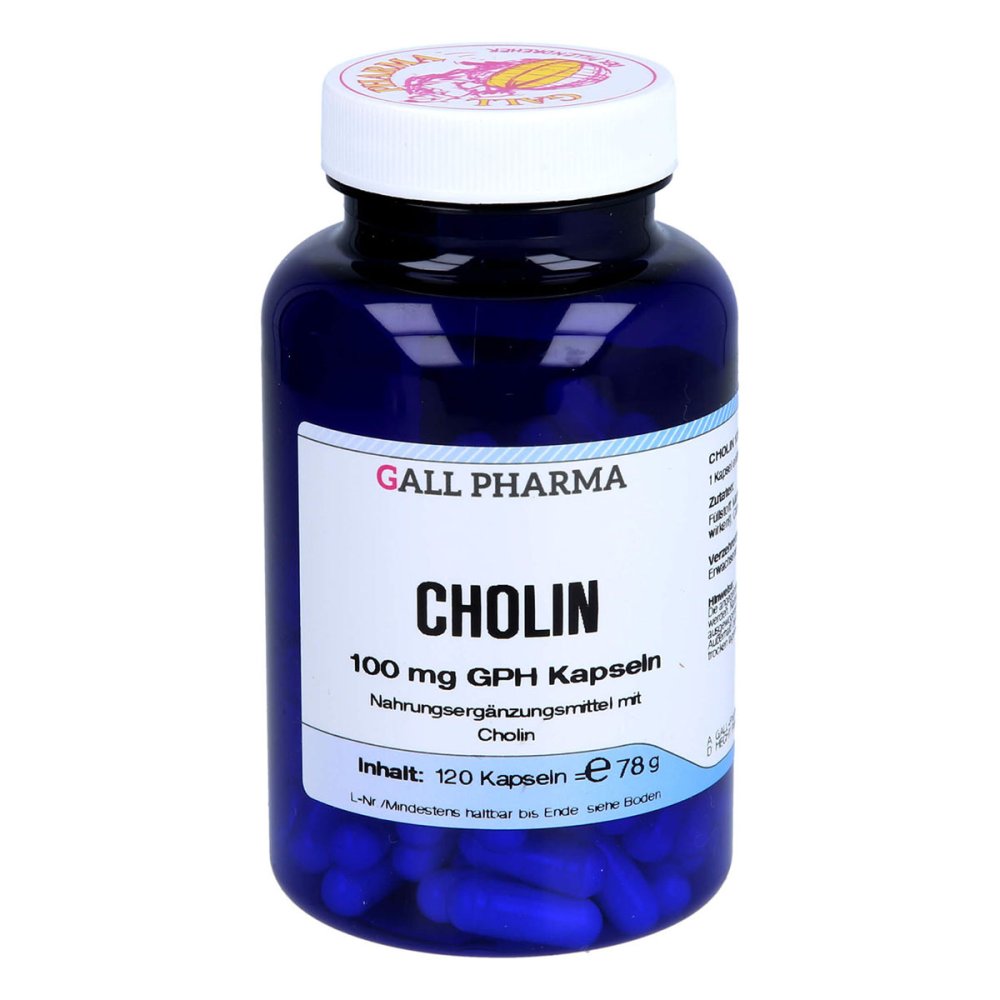 Cholin 100 mg Gph Kapseln 120 stk