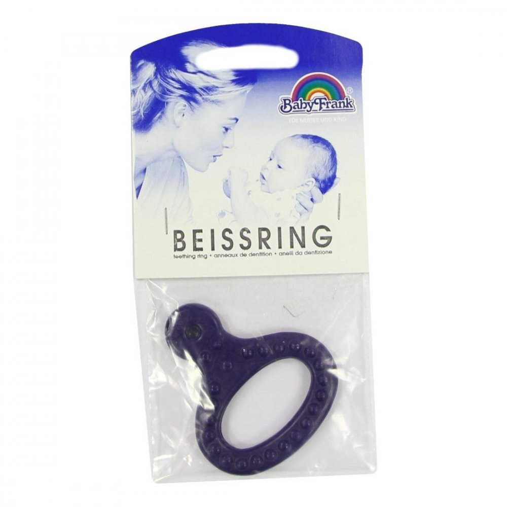 Beissring 160510 mit Griff blau 1 stk