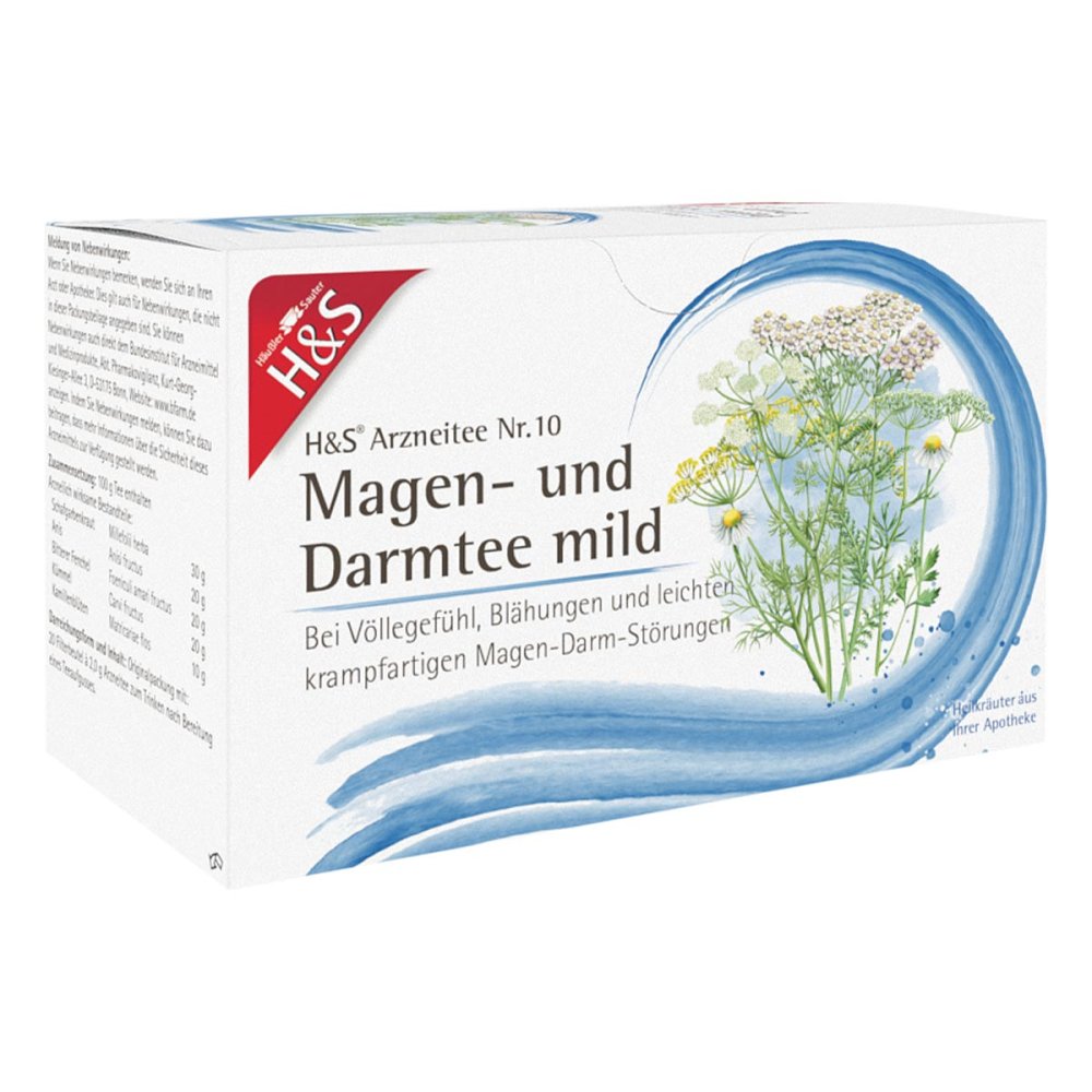 H&S Magen- und Darmtee mild 20X2.0 g