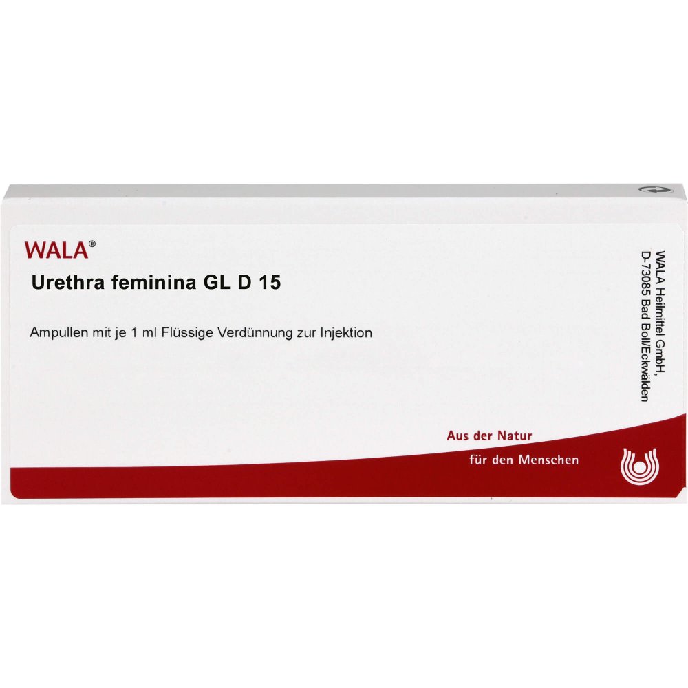 Urethra Feminina Gl D15 Ampullen 10X1 ml