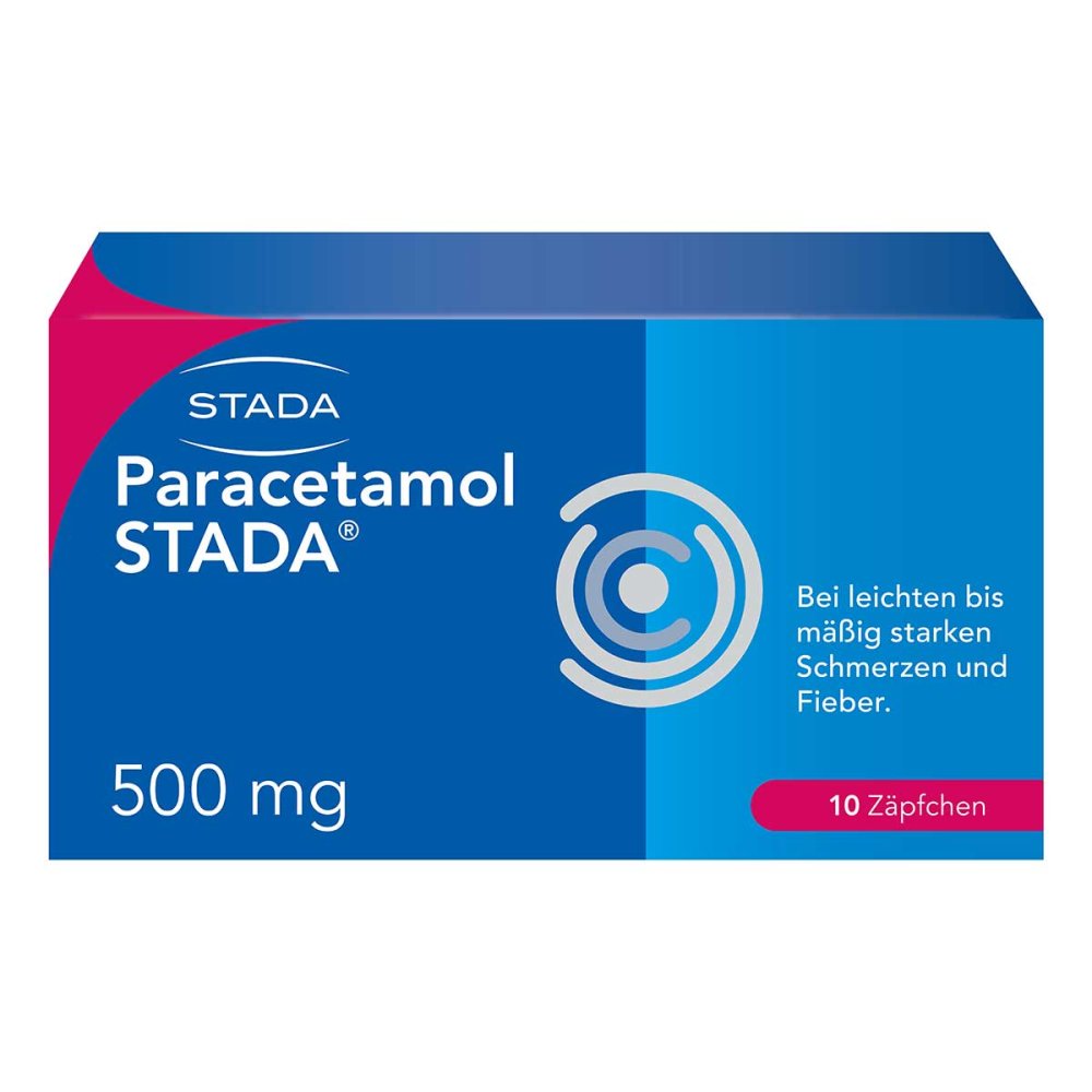 Paracetamol STADA 500 mg Zäpfchen 10 stk