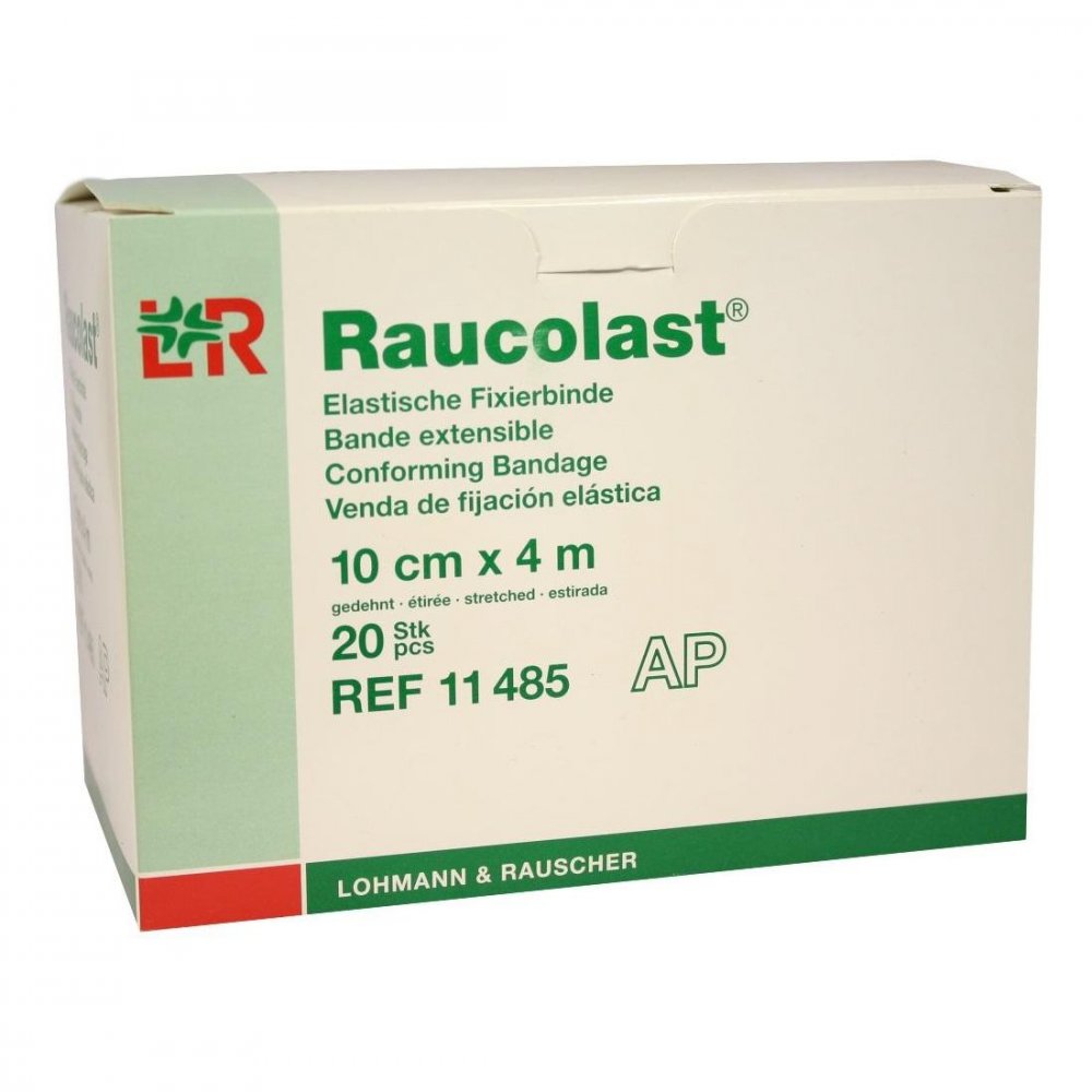 Elafix Binden Raucolast 10cm ohne Zellglas 20 stk