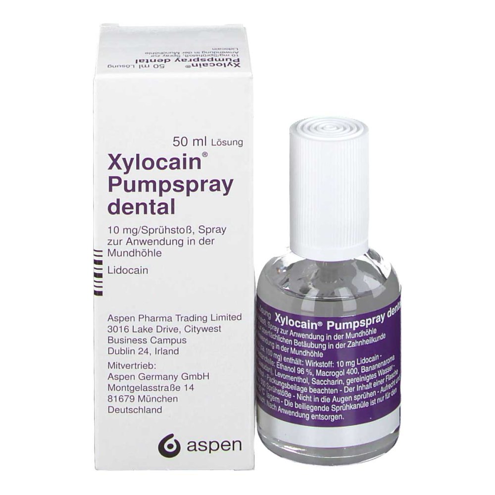 Xylocain Pumpspray Dental 50 ml