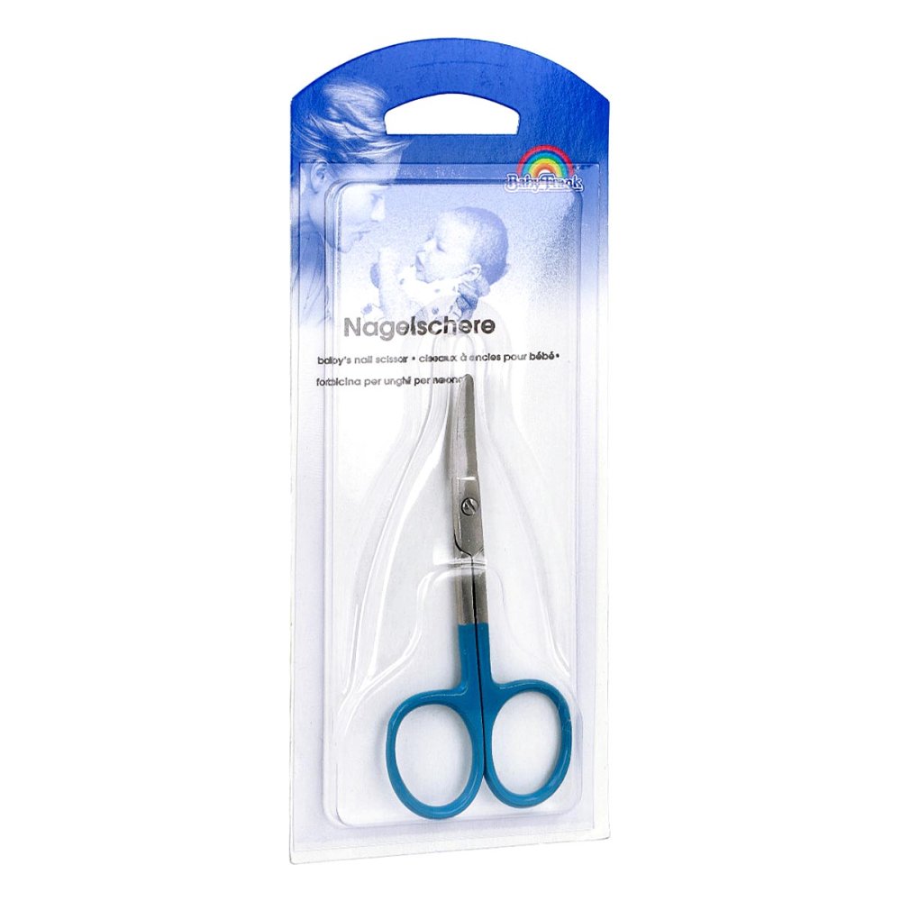 Babyschere gebogen Bf 9 cm 1 stk