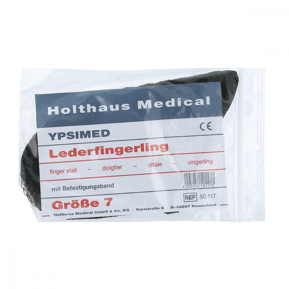 Lederfingerling Ypsimed Größe 7 1 stk