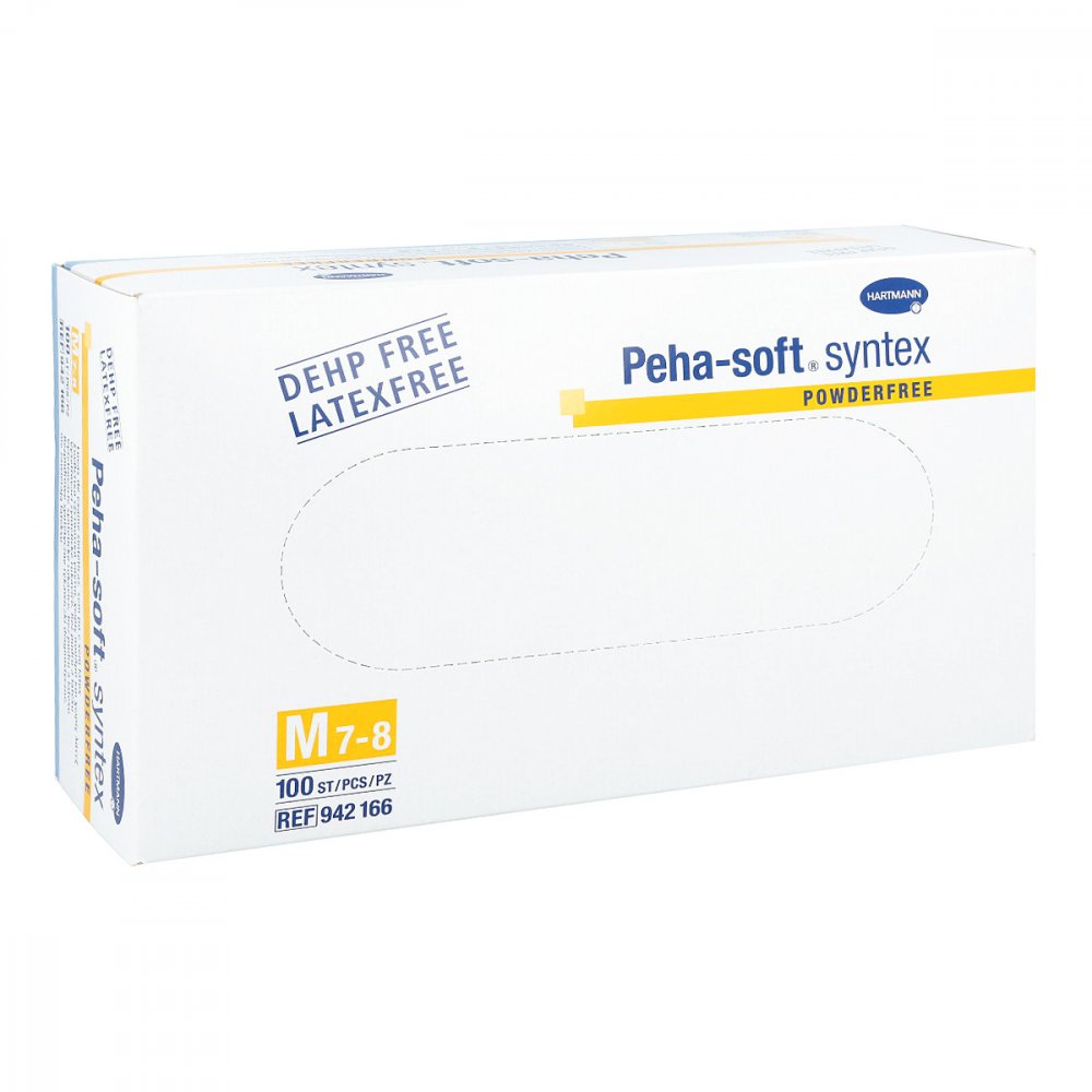 Peha-soft Syntex Unters.handsch.unste.pud.frei M