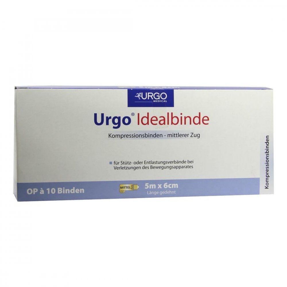 Urgo Idealbinden 6 cmx5 m 10 stk Image