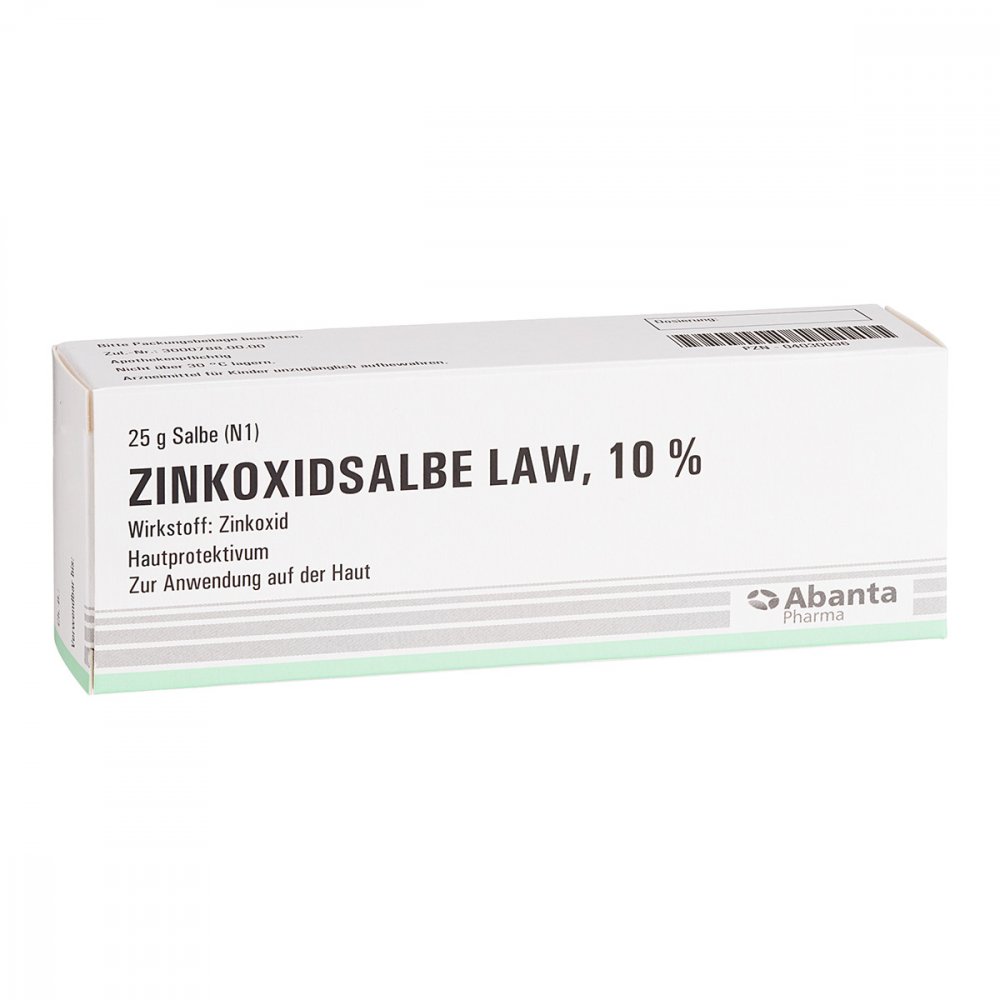 Zinkoxid Salbe Law 25 g