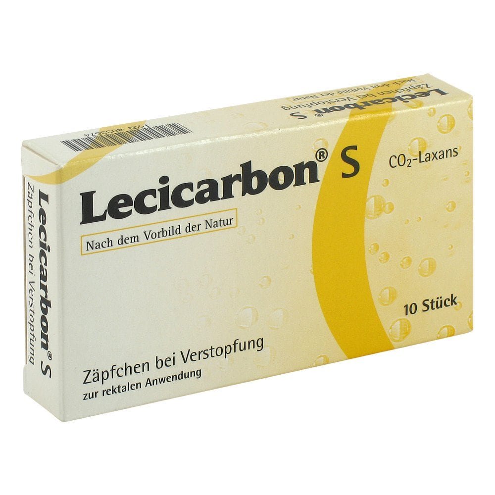 Lecicarbon S CO2-Laxans für Säuglinge 10 stk