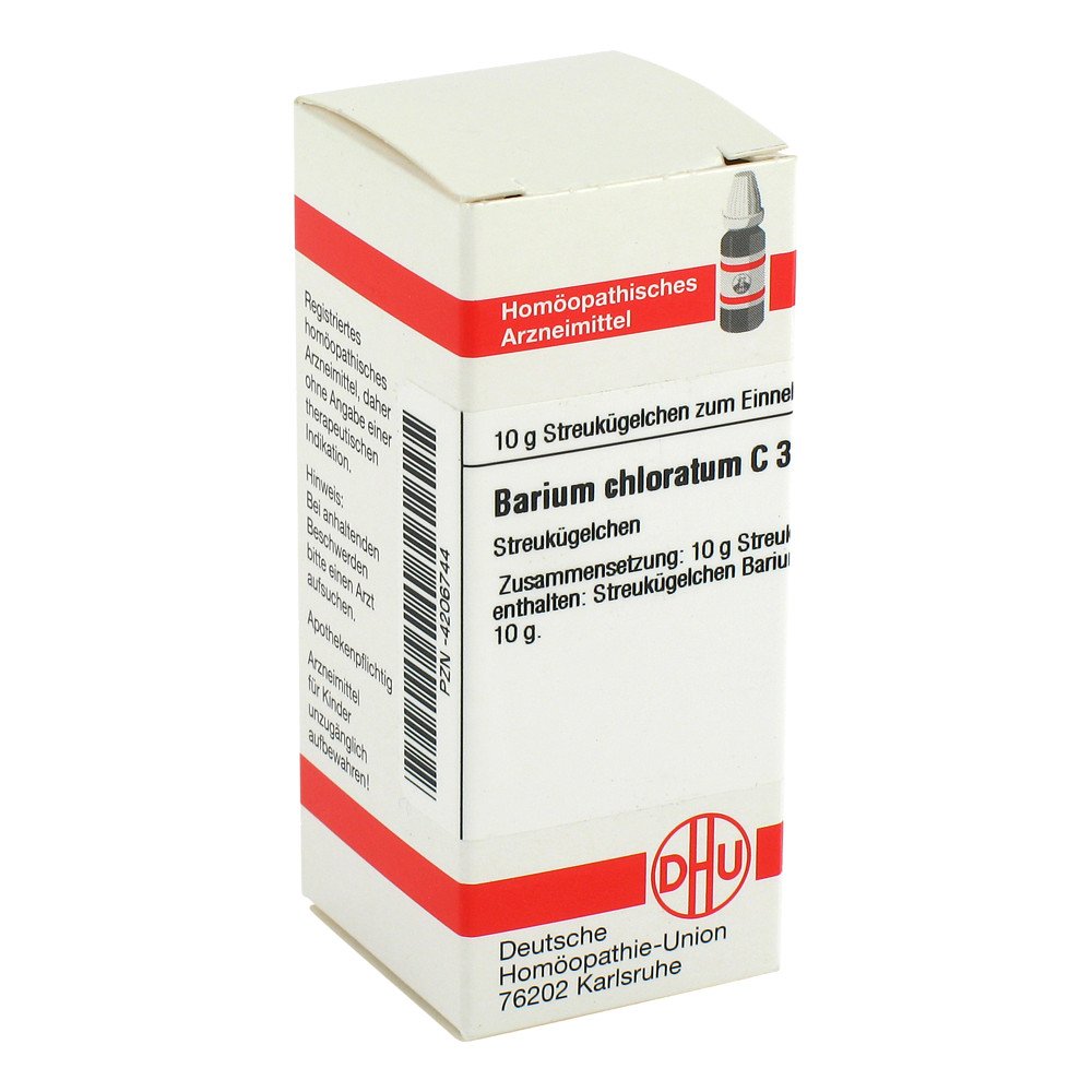 Barium Chloratum C30 Globuli 10 g