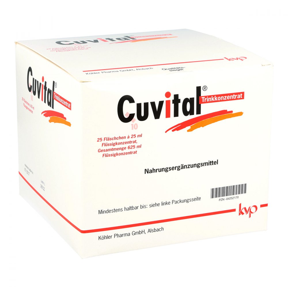 Cuvital Trinkkonzentrat 25X25 ml