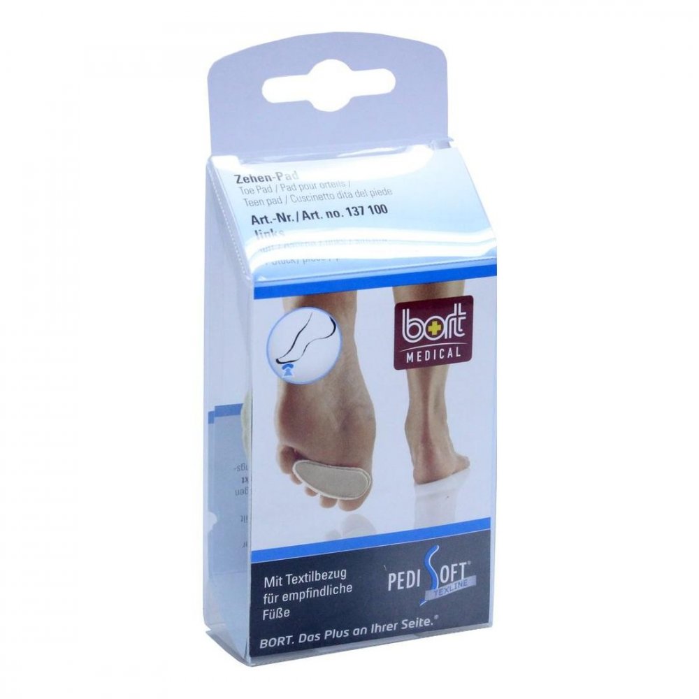 Bort Pedisoft Texline Zehen-pad Links