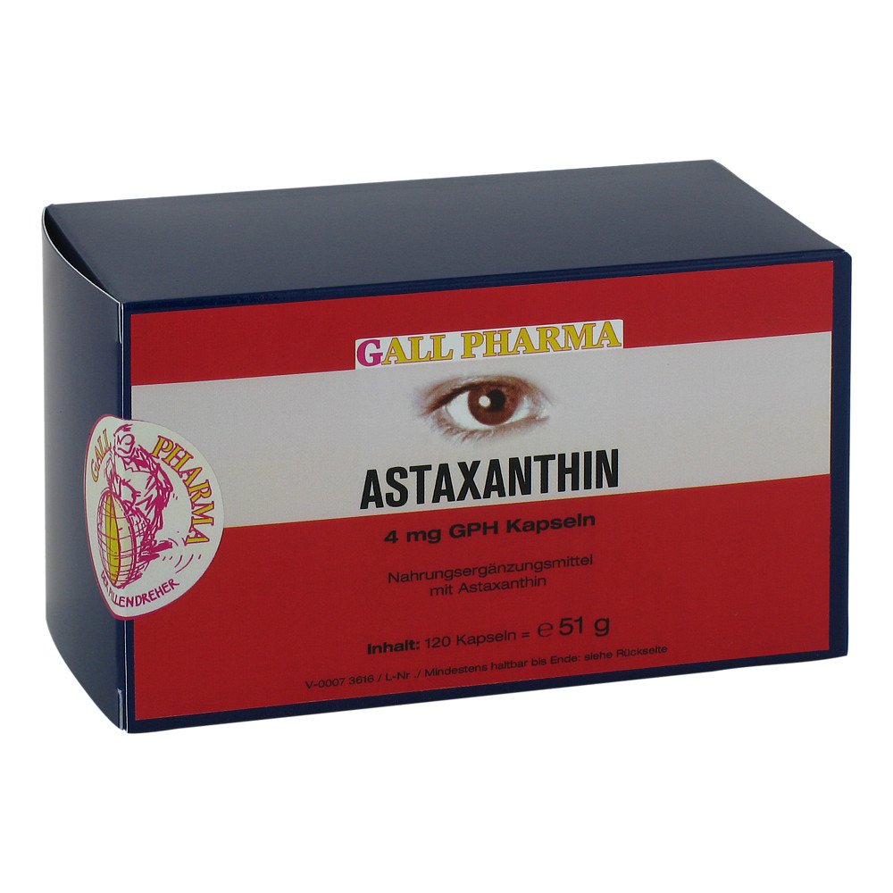 Astaxanthin 4 mg Gph Kapseln 120 stk