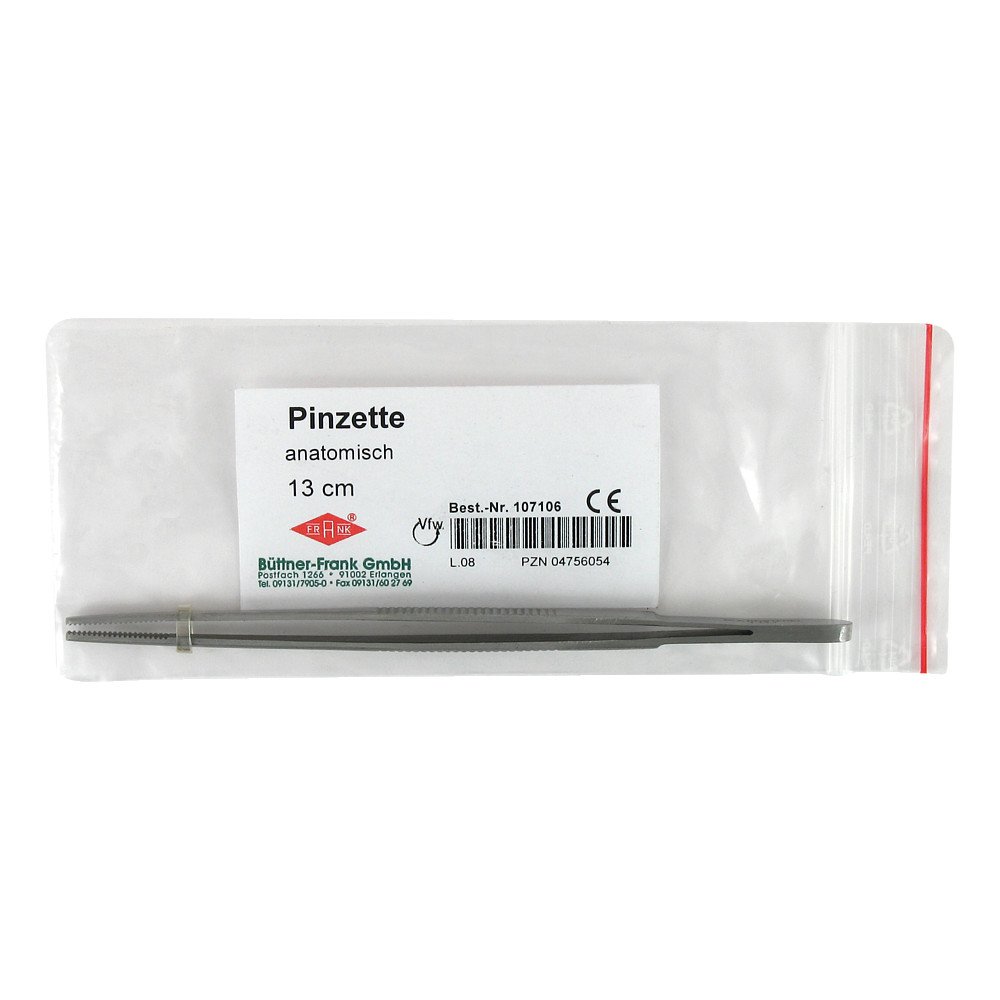 Pinzette anatomisch 13 cm 107106 1 stk