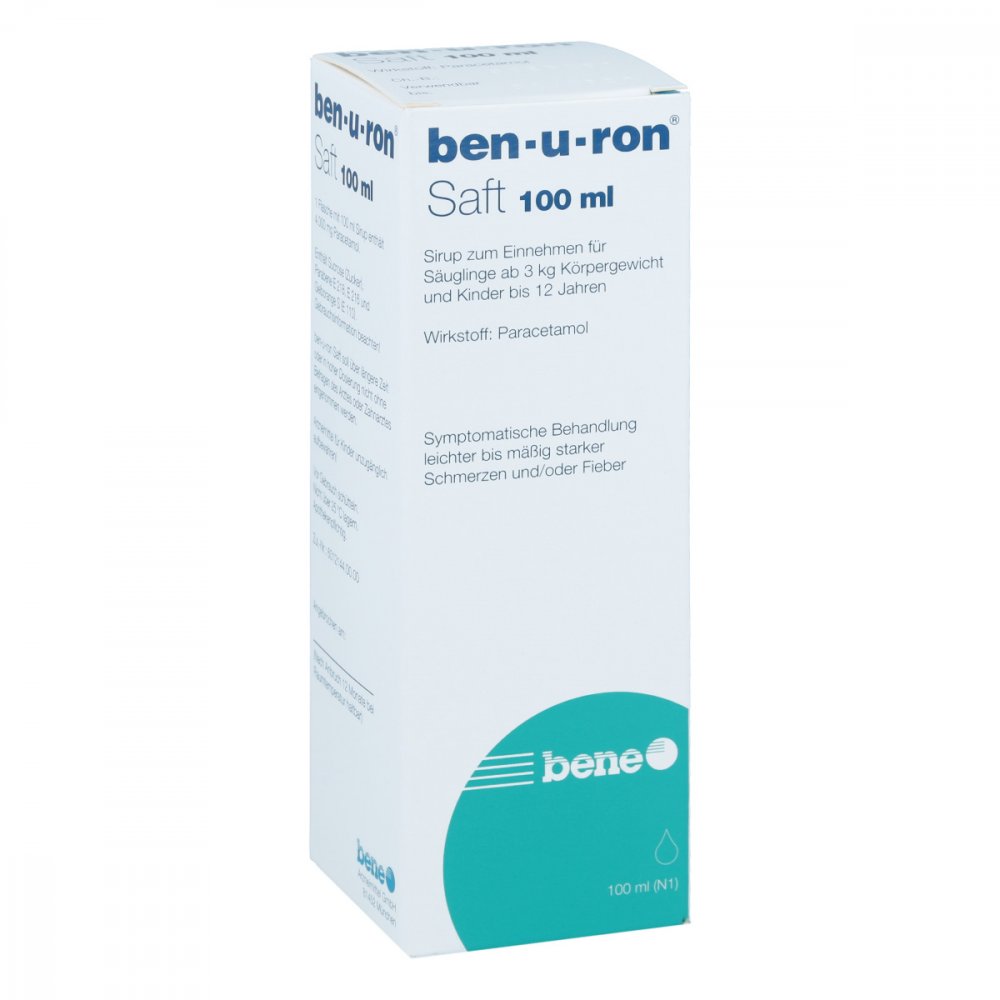 Fiebersaft Ben-u-ron Saft 100 ml