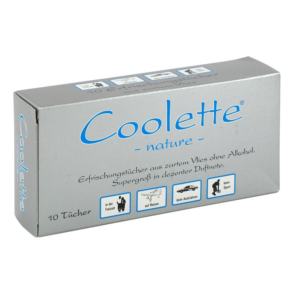 Coolette Nature Erfrischungstücher Vlies 10 stk