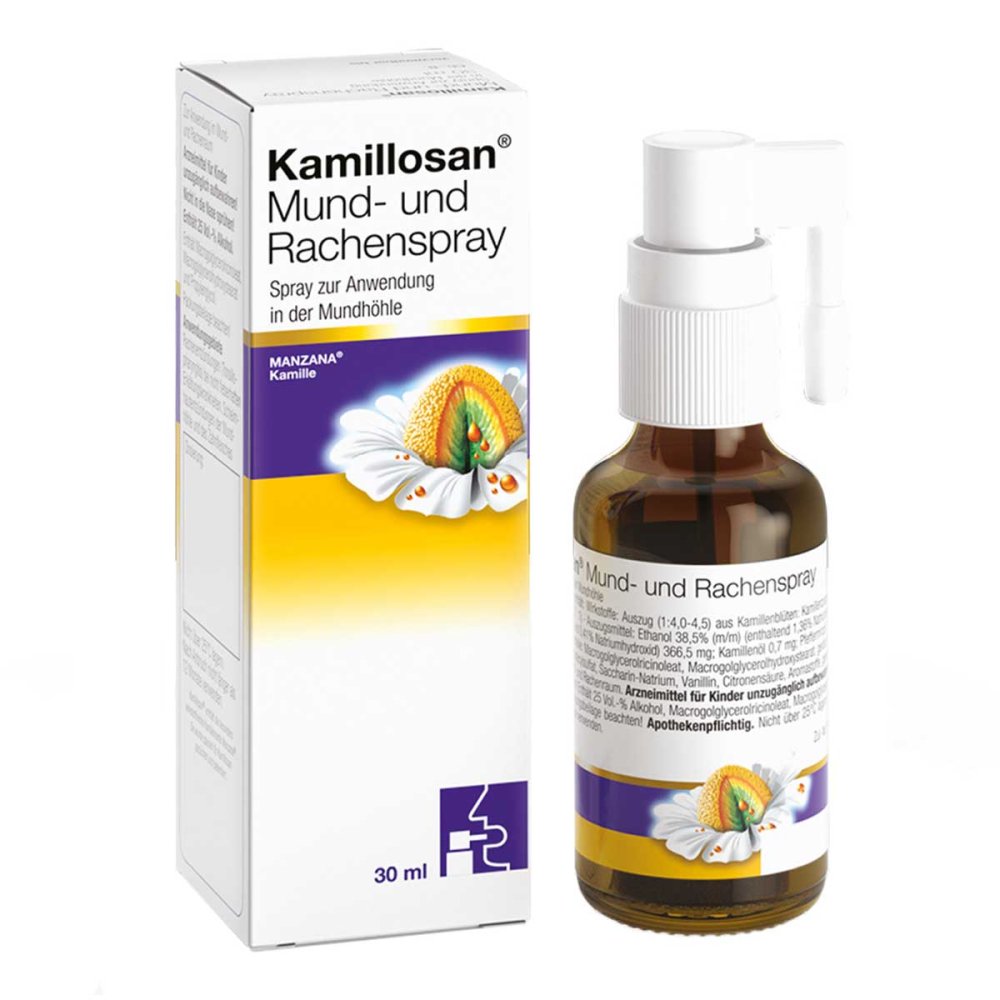 Kamillosan Spray: Entzündungshemmend bei Halsentzündungen 30 ml