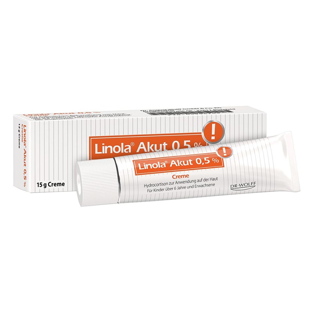 Linola Akut 0,5% Hydrocortison Creme 15 g