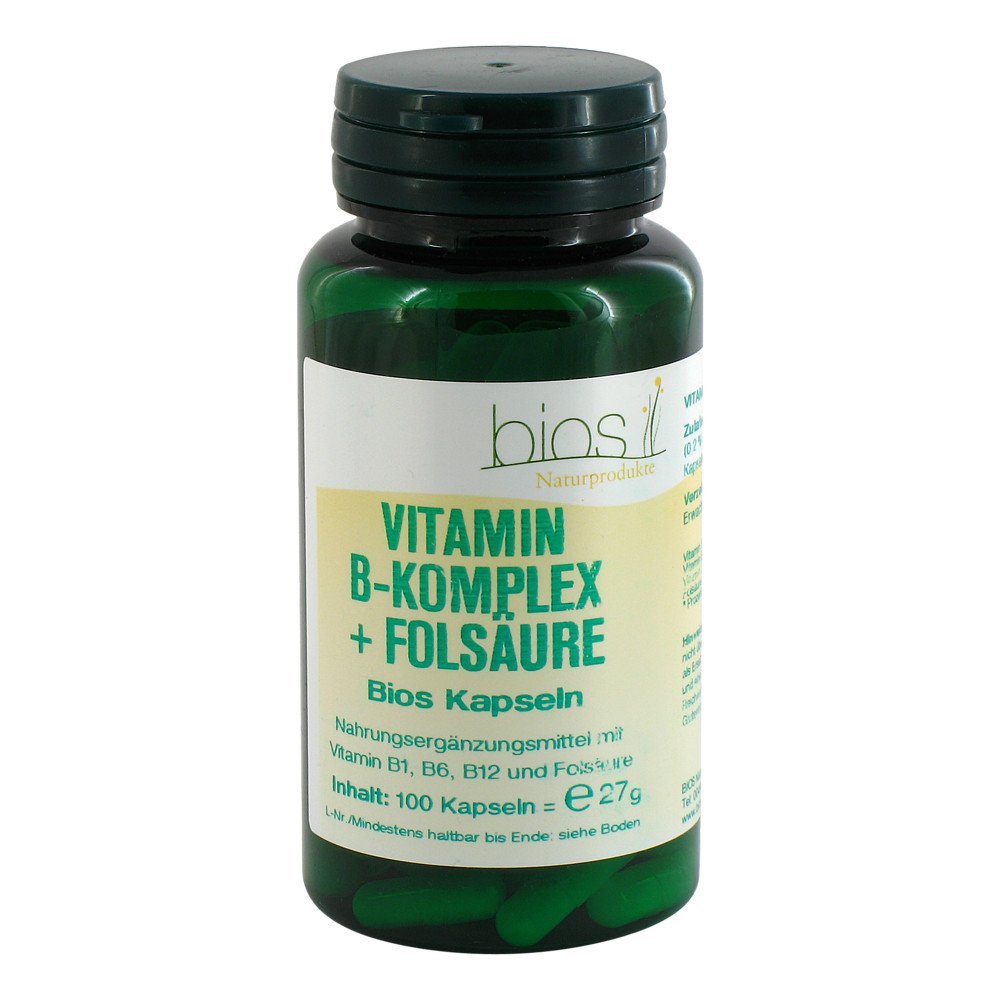 Vitamin B Komplex+folsäure Bios Kapseln