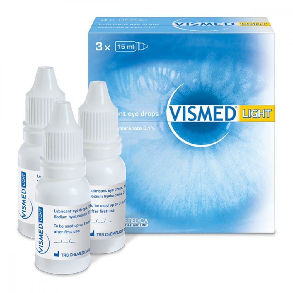 Vismed light Augentropfen 3X15 ml
