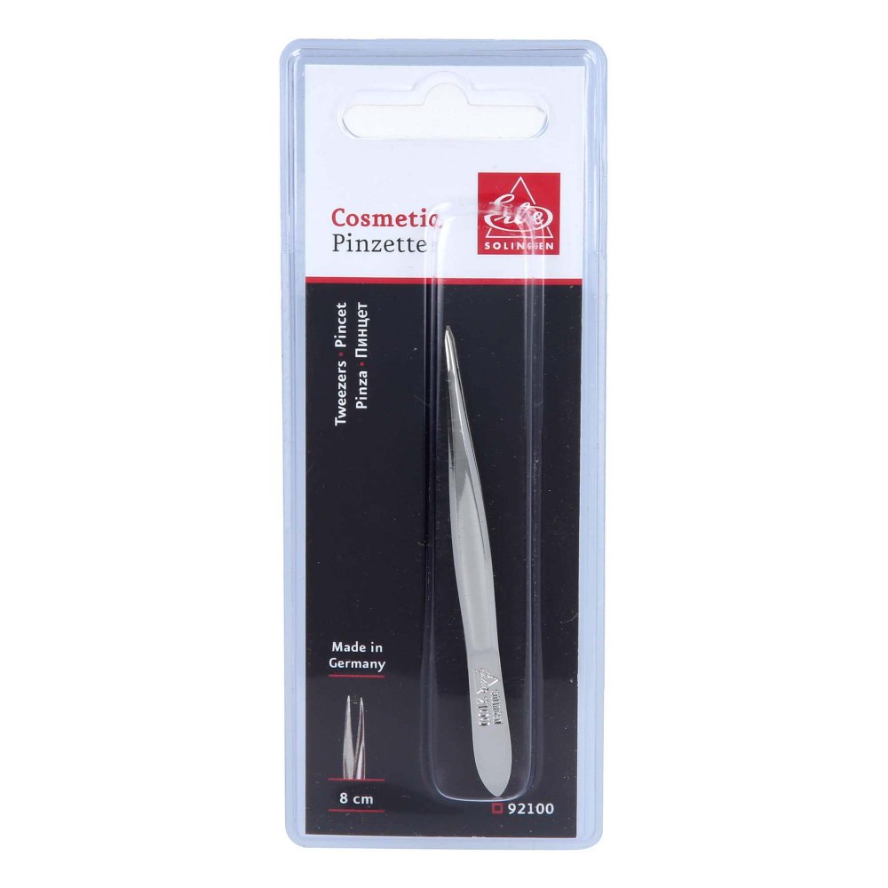 Erbe Pinzette 8 Cm Spitz Blister