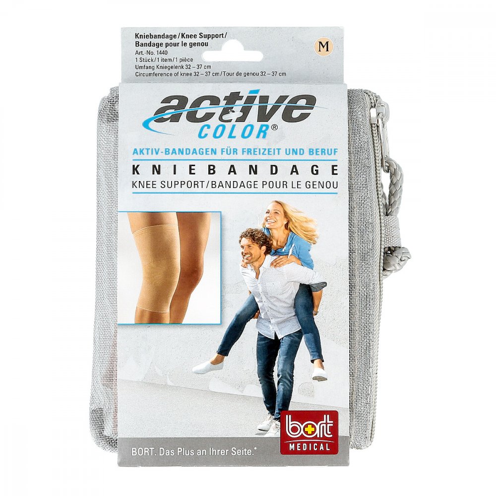 Bort Activecolor Kniebandage Medium Haut