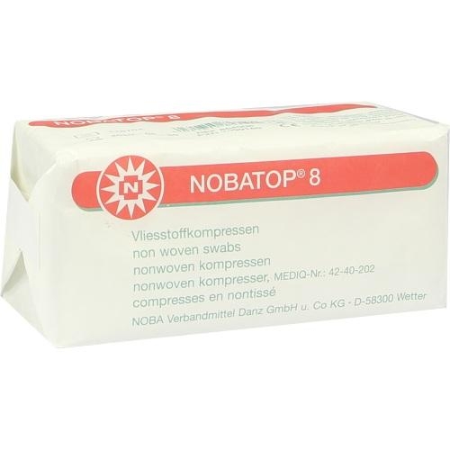 Nobatop 8 Kompressen 5x5cm Unsteril