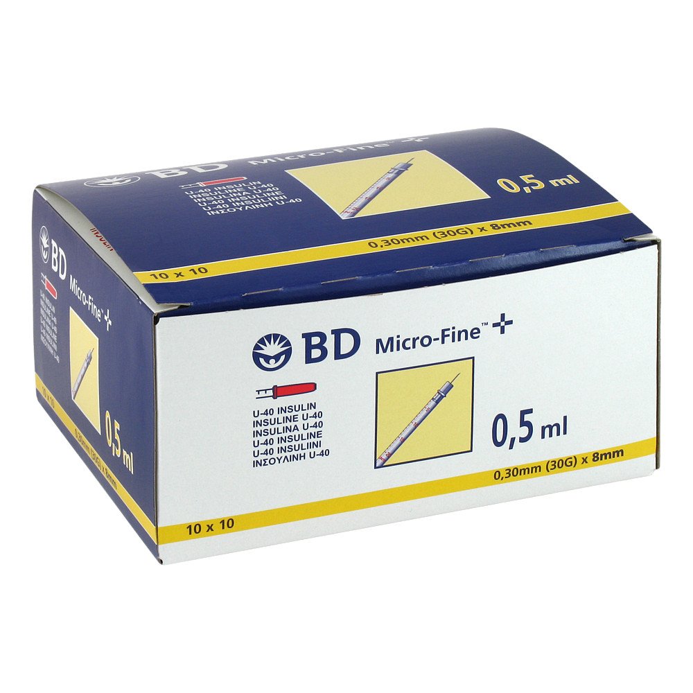 Bd Micro-fine+ U 40 Ins.spr. 8 Mm
