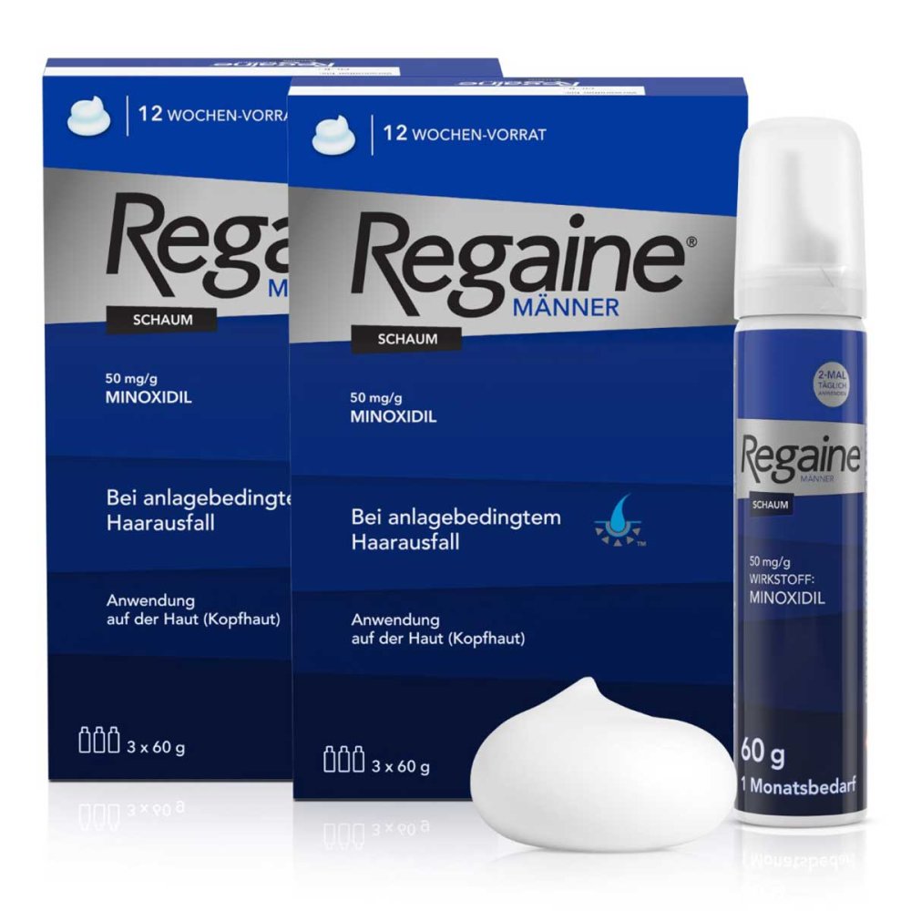 Regaine Männer Schaum 6x60 ml