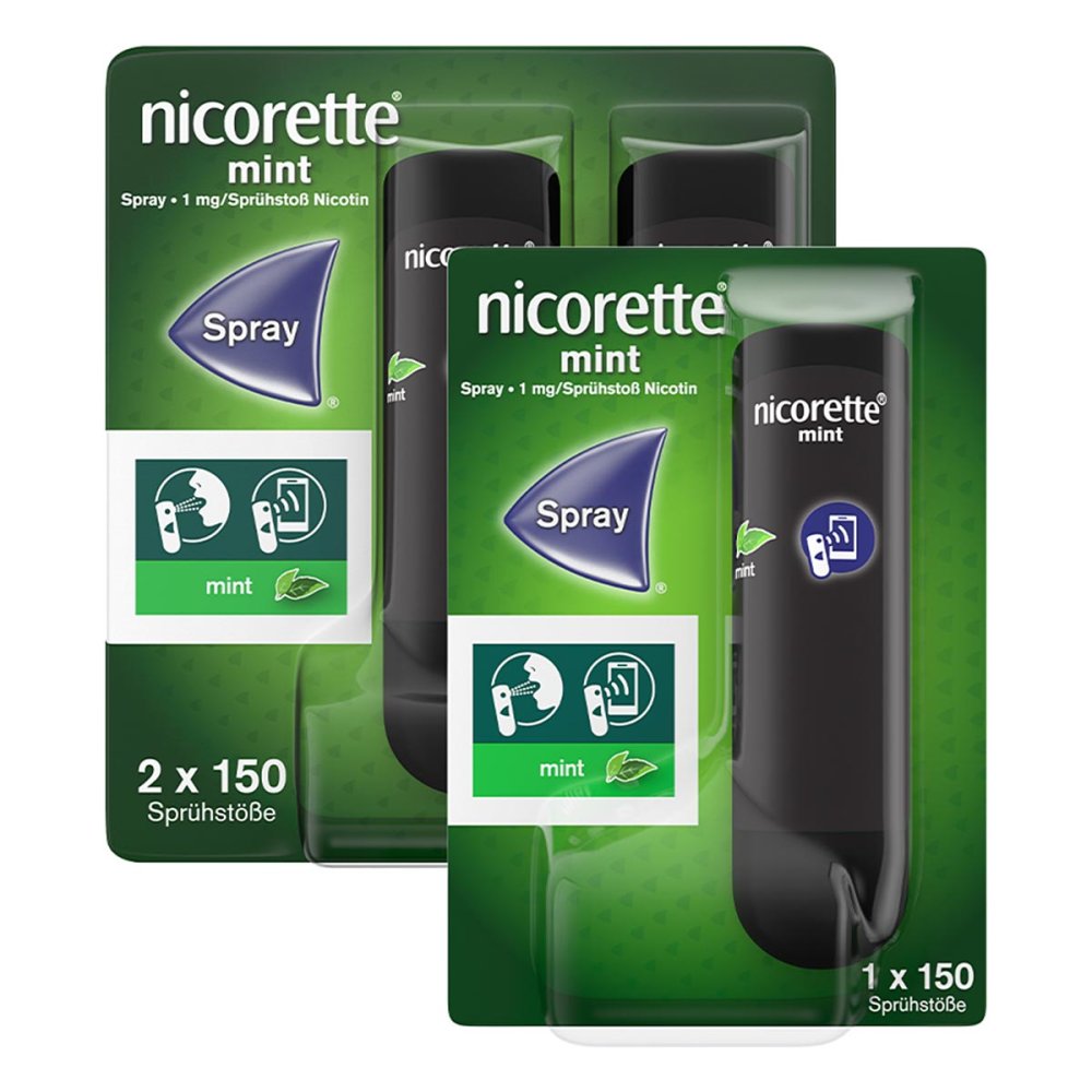 nicorette mint Spray 2+1 stk