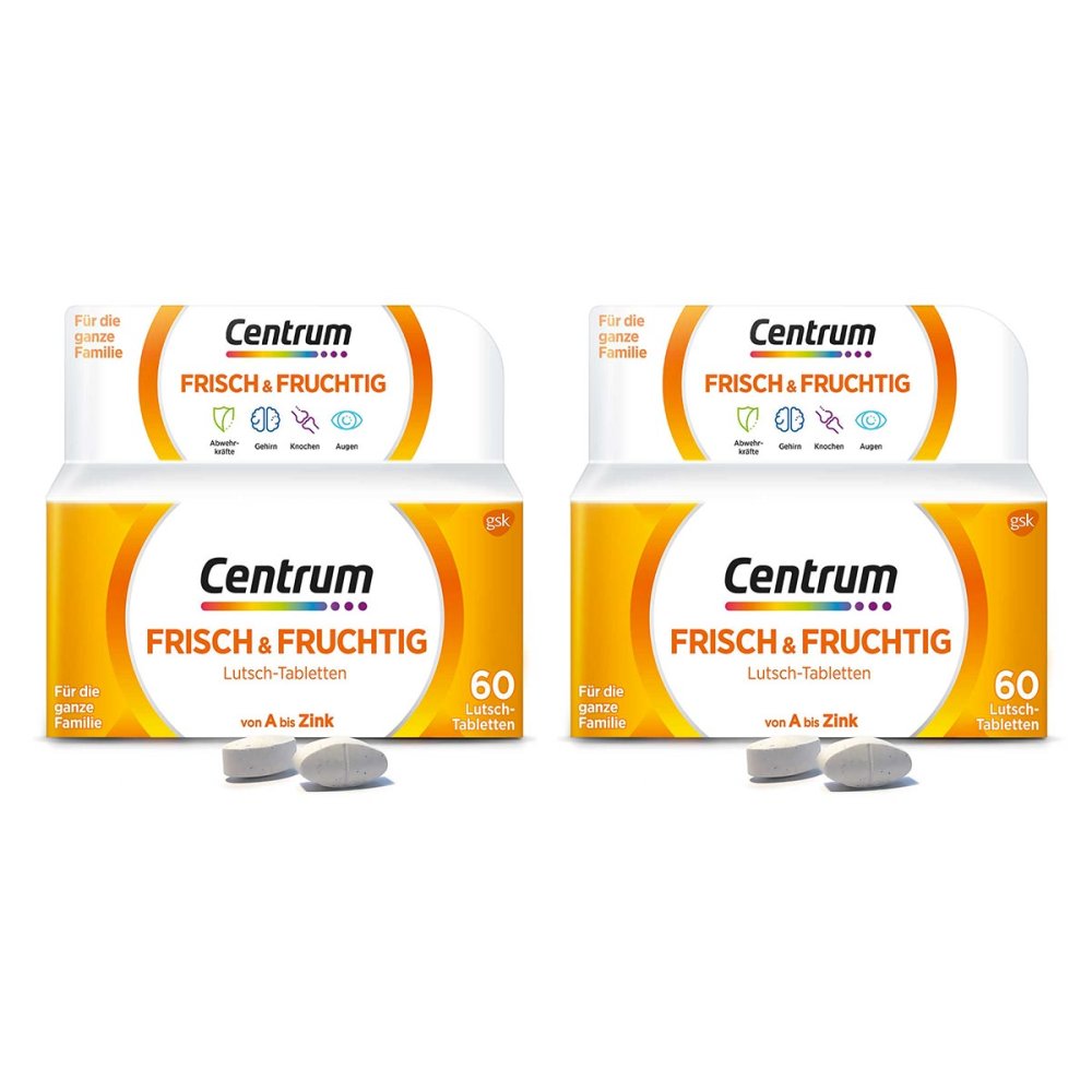 Centrum Frisch & Fruchtig 2x60 stk