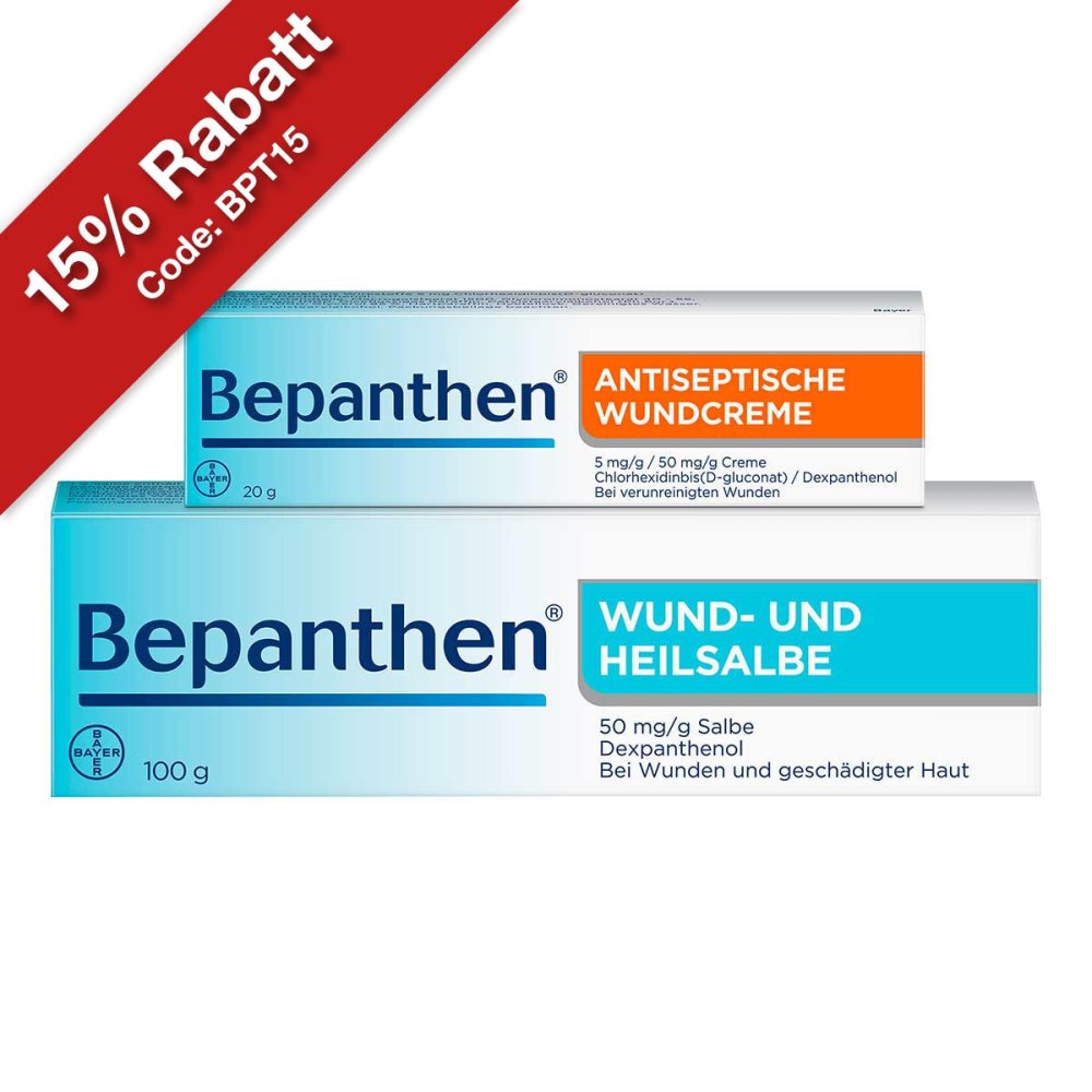 Bepanthen 2-Phasen-Wundheilungs-Set 1 stk
